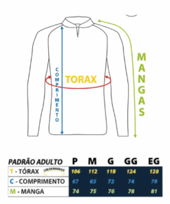Alternative view of Blusa Segunda Pele Básica Térmica Unissex Preta