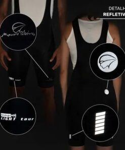 Alternative view of Bretelle Masculino Light Tour 2.0 Preta Mauro Ribeiro