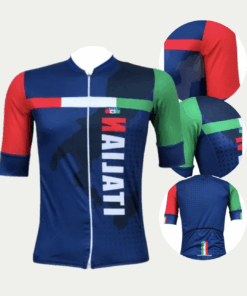 Camisa de Ciclismo Masculina Manga Curta da França Be Fast