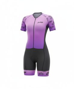 Macaquinho de Ciclismo Feminino Trip Lilás Ciclopp