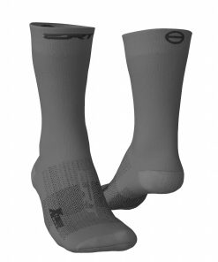 Meia de Ciclismo Unissex Cinza Total Ert