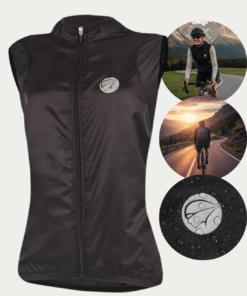 Colete Feminino de Ciclismo New One Black Mauro Ribeiro Sports