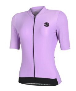 Camisa de Ciclismo Feminina Fiber Lavanda Mauro Ribeiro Sports