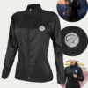 Jaqueta Corta Vento Black Speed Feminina Mauro Ribeiro Sports