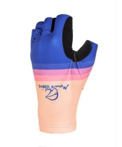 Luvas de Ciclismo Retrô Pink Feminina Mauro Ribeiro Sports