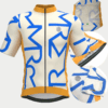 Camisa de Ciclismo Masc Branca Identité Mauro Ribeiro