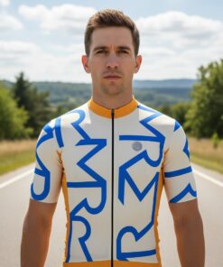 Alternative view of Camisa de Ciclismo Masculina Branca Identité Mauro Ribeiro