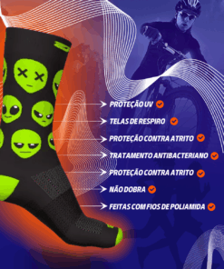 Alternative view of Meia de Ciclismo Ert ET