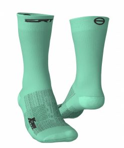 Meia de Ciclismo Unissex Verde Claro Ert