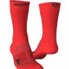 Meia de Ciclismo Unissex Vermelho Ert