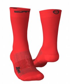 Meia de Ciclismo Unissex Vermelho Ert