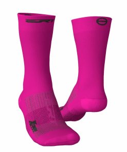 Meia de Ciclismo Unissex Rosa Flour Total Ert