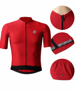 Alternative view of Camisa De Ciclismo Masculina Fiber 2.0 Ultra Red Mauro Ribeiro