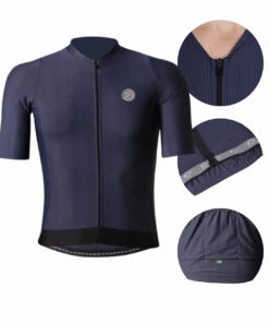 Camisa De Ciclismo Masculina Fiber 2.0 Blue Cosmic