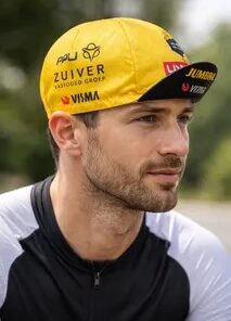 Alternative view of Boné De Ciclismo Unissex Amarelo Jumbo Visma