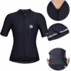 Camisa De Ciclismo Feminina Fiber 2.0 Preto Fosco