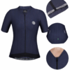 Camisa De Ciclismo Feminina Fiber 2.0 Blue Cosmic