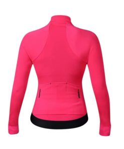 Alternative view of Jaqueta De Ciclismo Feminina Safe Pink Mauro Ribeiro