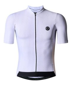 Camisa De Ciclismo Masculina Fiber 2.0 Branca Mauro Ribeiro