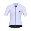 Camisa De Ciclismo Feminina Fiber 2.0 Branca Mauro Ribeiro Sports
