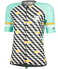 Camisa de Ciclismo Feminina Flow Verde Mauro Ribeiro Sports