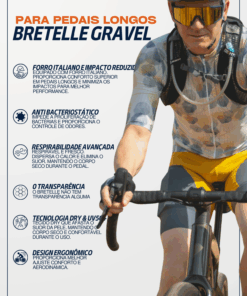 Alternative view of Bretelle Masculino Gravel Mostarda Mauro Ribeiro