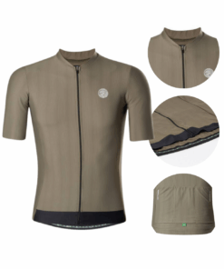 Alternative view of Camisa De Ciclismo Masculina Fiber 2.0 Verde Musgo Mauro Ribeiro