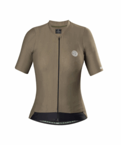Camisa De Ciclismo Feminina Fiber 2.0 Verde Musgo Mauro Ribeiro