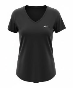 Camisa Dry Fit Wave Preta Feminina Movimento e Companhia
