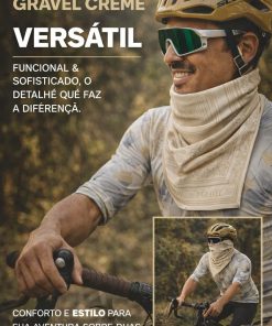 Alternative view of Lenço Multifuncional Gravel Creme Mauro Ribeiro Sports