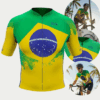 Camisa De Ciclismo Bandeira Brasil Marcio May Sport
