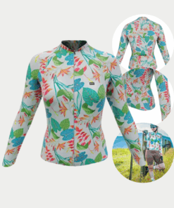 Camisa De Ciclismo Feminina Marcio May Funny Paradise