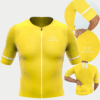 Camisa De Ciclismo Masculina Marcio May Pro Amarela