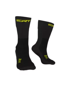 Meia ERT Preta E Amarelo Fluor