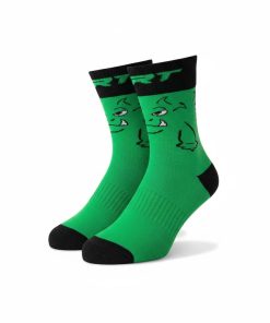 Meia de Ciclismo Infantil Monstro Gecko Verde Ert