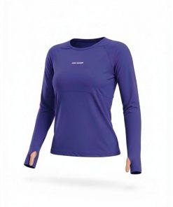 Blusa de Corrida Feminina Run Protection Palace Blue Zero Açúcar