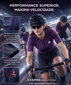 Alternative view of Camisa De Ciclismo Feminina Fiber 2.0 Figo Mauro Ribeiro