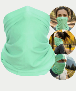 Alternative view of Bandana Tubular Esportiva Multifuncional Verde Claro Snugg