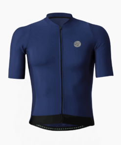 Camisa De Ciclismo Masculina Fiber 2.0 Azul Marinho Mauro Ribeiro