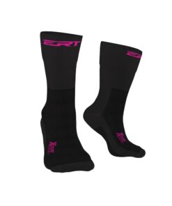 Meia Preta e Rosa Fluor Ert