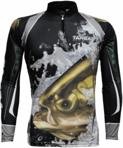 Camisa De Pesca +UV50 Dry Fit Tamba Preto King
