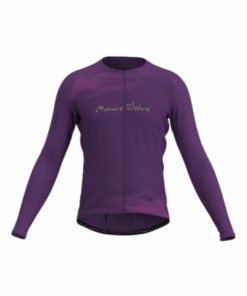 Camisa De Ciclismo Masc Manga Longa Intense Roxa Mauro Ribeiro