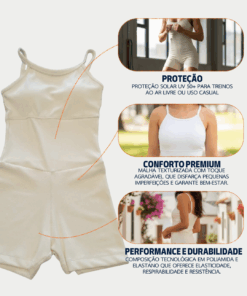 Alternative view of Macaquinho Feminino Utility Off White Movimento E Companhia