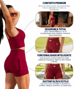 Alternative view of Shorts Utility Blossom Movimento e Companhia