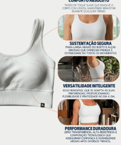 Alternative view of Top Wonderful Off White Movimento e Companhia