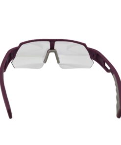 Alternative view of Oculos Ciclismo Lente Fotocromática Roxo Cinza Elleven