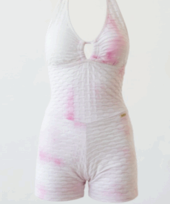 Macaquinho Jacquard Up Rosa Tie Dye Movimento E Companhia