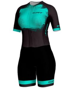 Macaquinho De Ciclismo Feminino New Elite Ert Tourmaline