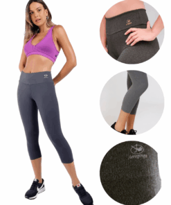 Alternative view of Corsário Feminina Cinza Zero Transparência Aeroginga