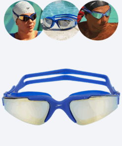 Alternative view of Óculos de Natação Anti Embaçante Espelhado Azul Tronic Speedo